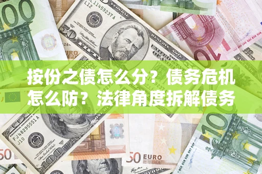 北京按份之债怎么分？债务危机怎么防？法律角度拆解债务分配与风险自保指南