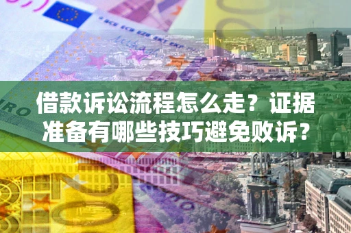 北京借款诉讼流程怎么走？证据准备有哪些技巧避免败诉？