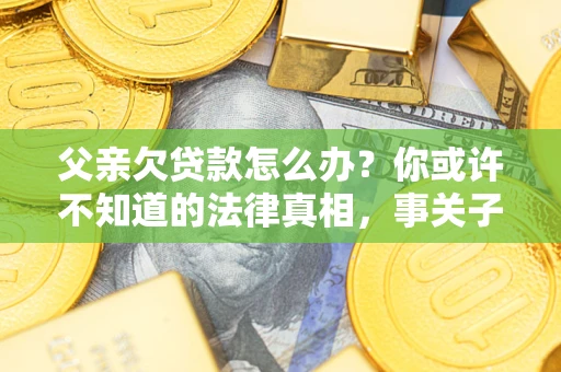 北京父亲欠贷款怎么办？你或许不知道的法律真相，事关子女未来