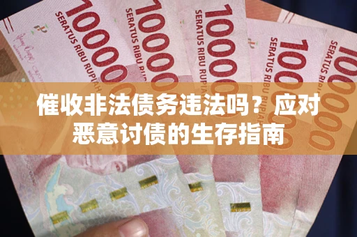 北京催收非法债务违法吗？应对恶意讨债的生存指南
