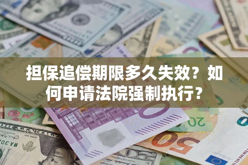 北京担保追偿期限多久失效？如何申请法院强制执行？