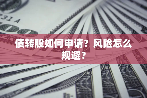 北京债转股如何申请？风险怎么规避？