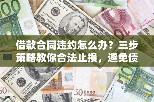 北京借款合同违约怎么办？三步策略教你合法止损，避免债务危机升级