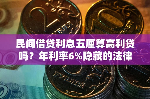 北京民间借贷利息五厘算高利贷吗？年利率6%隐藏的法律风险全解析
